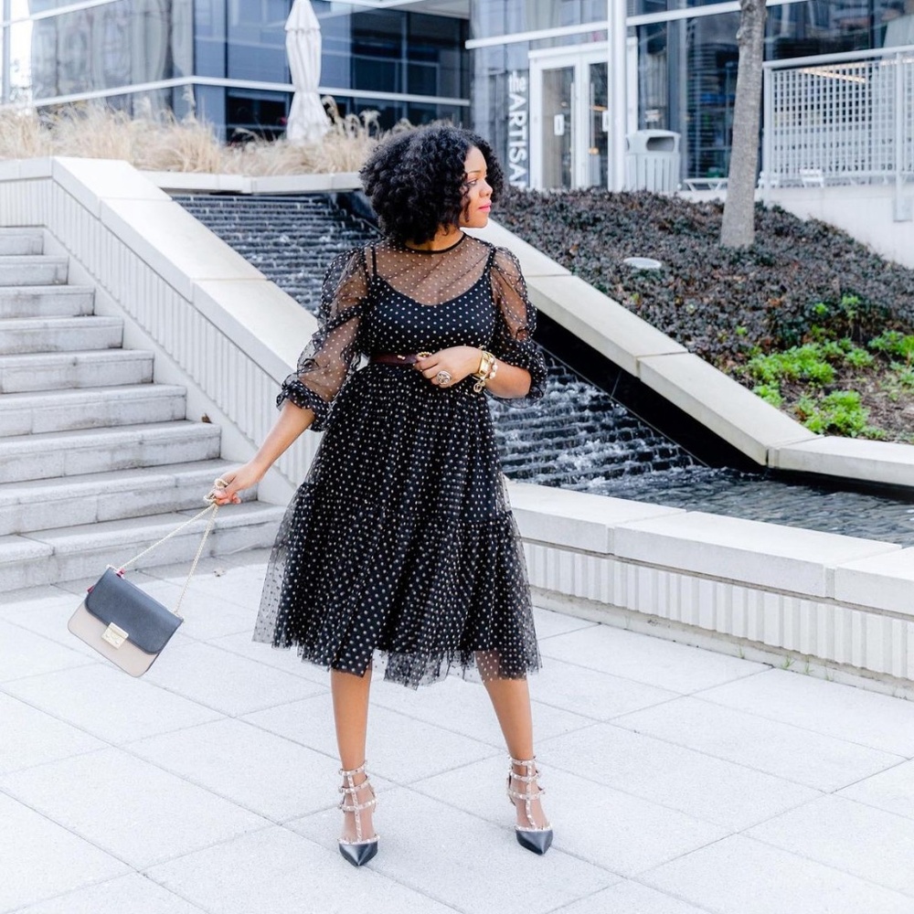 Zara Polka Dot Dress